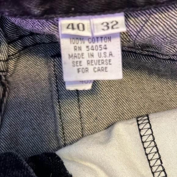 Bugle Boy Company Black Jeans Size 38 - Picture 11 of 15